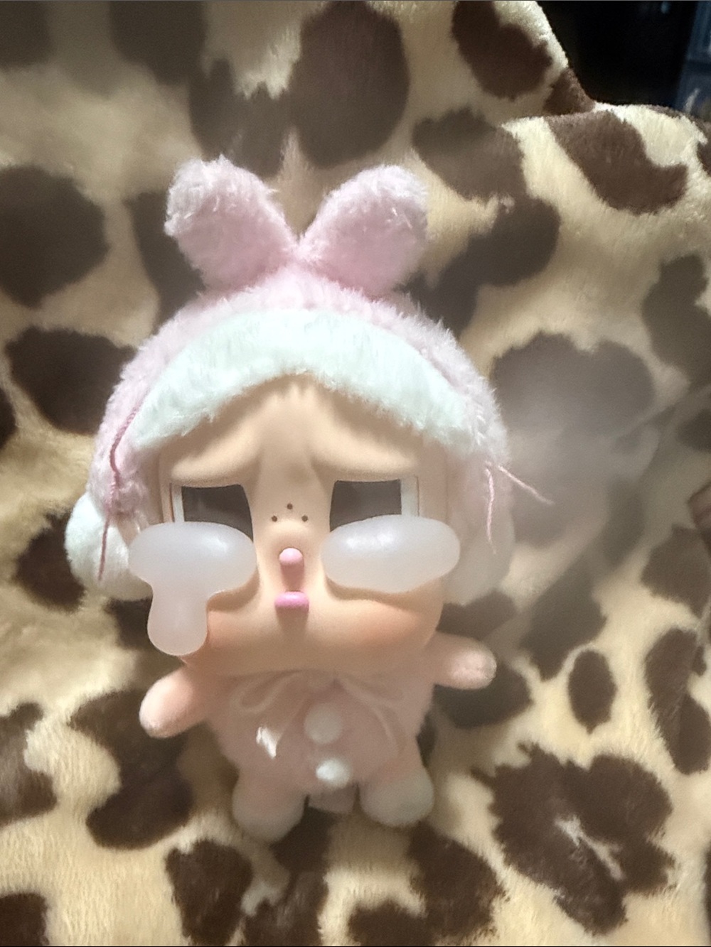 POP MART pink viral crybaby